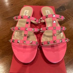 Valentino rockstud sandals size 39.5